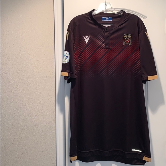 VALOUR FC Soccer Jersey Adult Away Match Macron Big and Tall - Picture 2 of 15